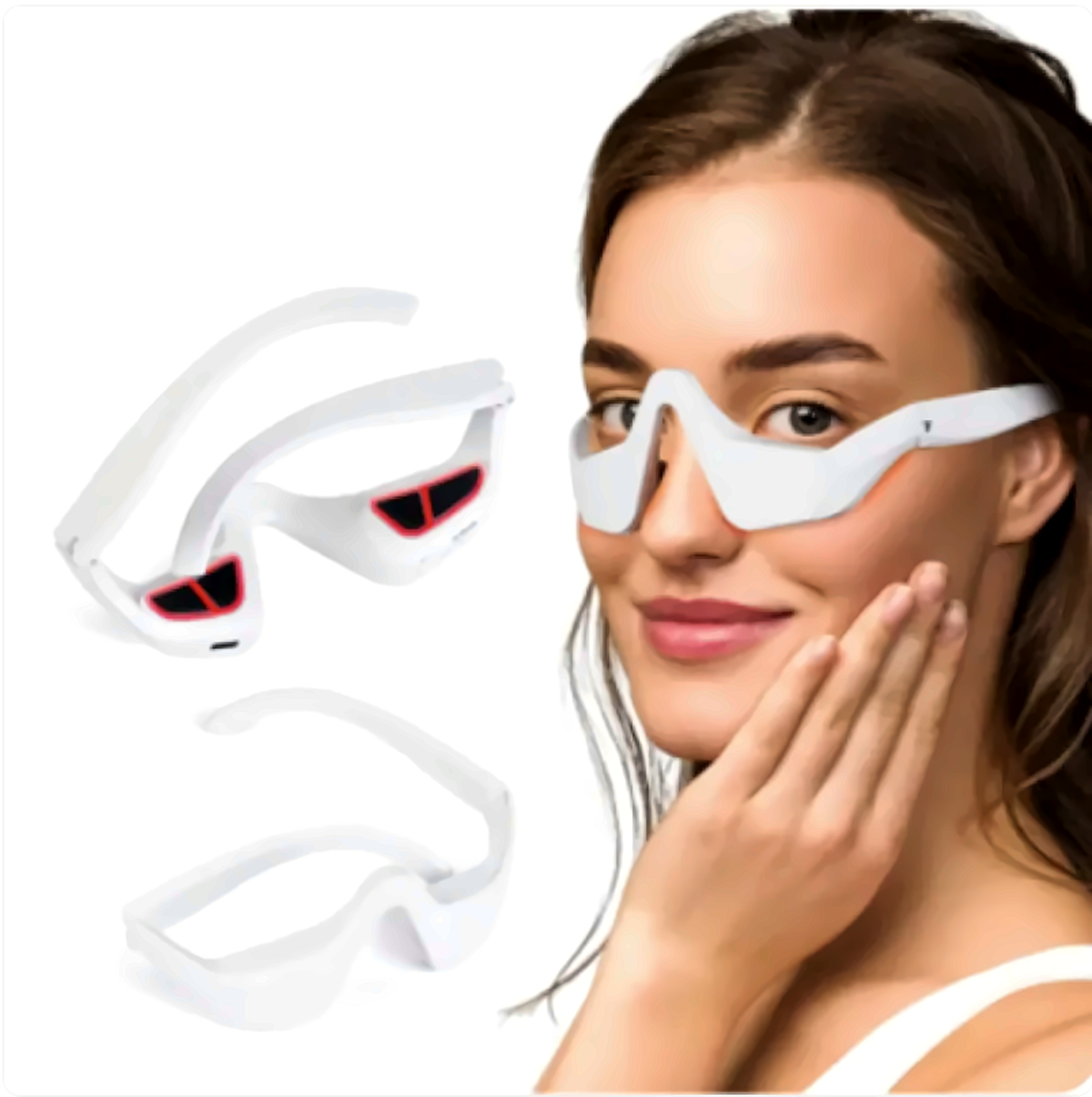 Halo Go - Gafas de Luz Roja para Ojeras y Bolsas